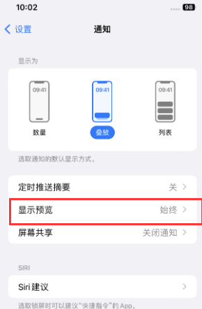 舒城苹果售后维修中心分享iPhone手机收不到通知怎么办 