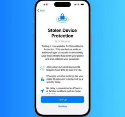 舒城苹果授权维修店分享被盗设备保护功能开启方法 