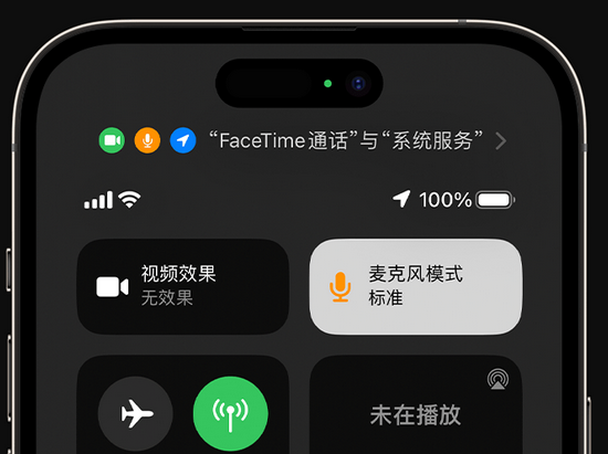 舒城苹果授权维修网点分享iPhone在通话时让你的声音更清晰 