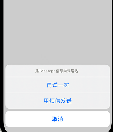 舒城apple维修iPhone上无法正常发送iMessage信息