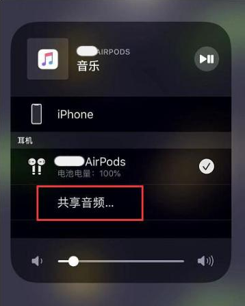 舒城苹果14音频维修点分享iPhone14音频共享设置方法 