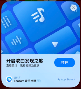 舒城苹果14维修站分享iPhone14音乐识别功能使用方法 