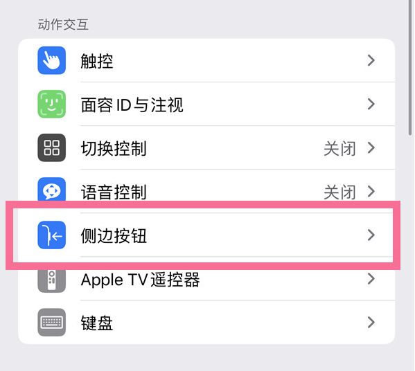 舒城苹果14维修店分享iPhone14 Plus侧键双击下载功能关闭方法 